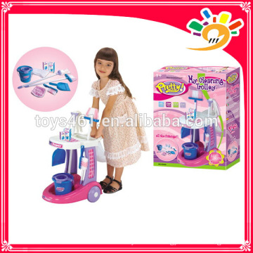 Set de limpieza de ABS carro carrito Carro sanitario juguetes para niños